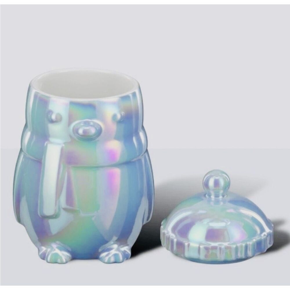 Starbucks HOLIDAY Blue Shimmering PENGUIN Ceramic Mug 14oz [NEW SEALED] - Picture 6 of 6